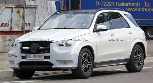 Новый Mercedes-Benz GLE замечен на тестах