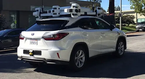 Apple's self-driving car was involved in an accident for the first time