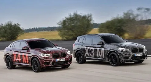 BMW announced M versions of the X3 and X4 crossovers