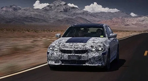 Новую BMW 3-Series испытали в пустыне