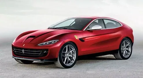 Первый кроссовер Ferrari представят в 2022 году