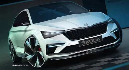 Skoda announced the Vision RS concept