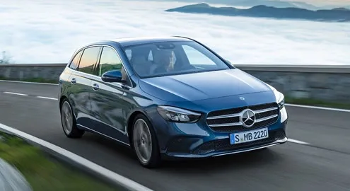 New Mercedes-Benz B-Class presented in Paris