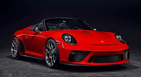 В Париже показали концепт Porsche 911 Speedster