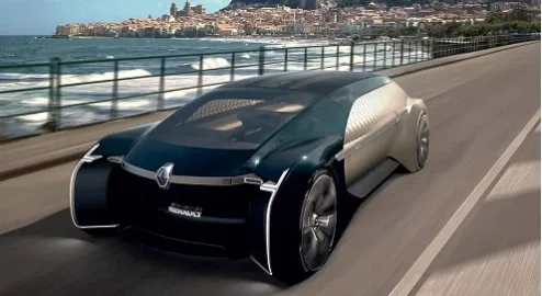 Роскошный беспилотник Renault представлен в Париже