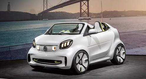 Электрокар Smart Forease дебютировал в Париже