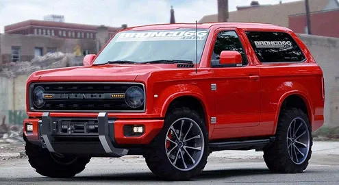 Появились первые подробности о новом Ford Bronco