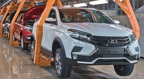 Production of the Lada Xray Cross crossover has started