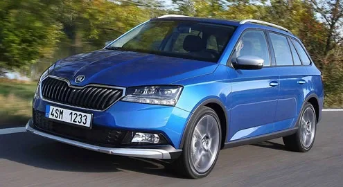 Skoda обновила универсал Fabia Combi Scoultline