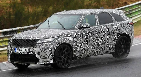 The most powerful Range Rover Velar has been spotted testing