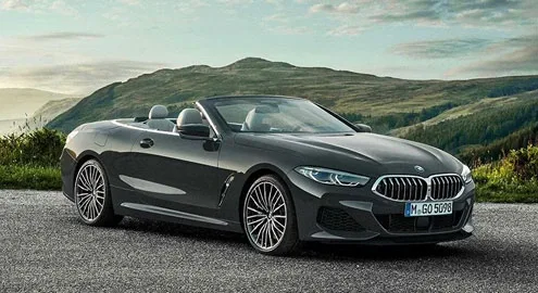 BMW 8-Series convertible fully declassified