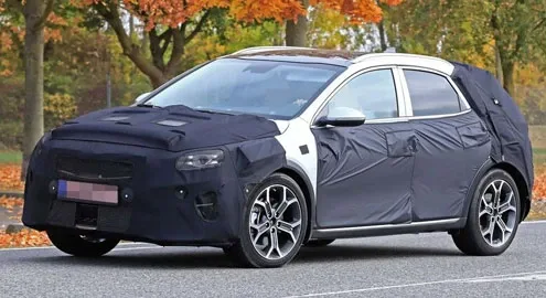 Kia has brought the off-road Ceed to testing