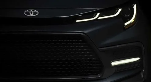 Новая Toyota Corolla показалась на тизере