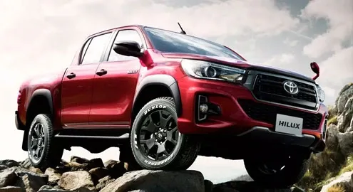 Toyota Hilux pickup received an anniversary special version