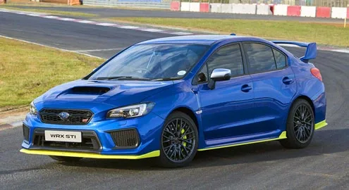 Subaru WRX STi sedan received a special version