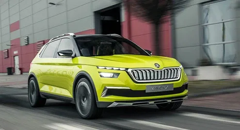 Новый кроссовер Skoda получит имя Kosmiq