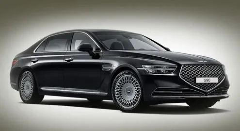 Седан Genesis G90 пережил рестайлинг