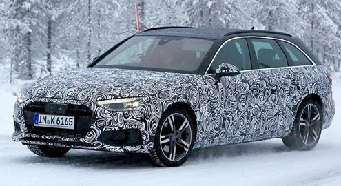 Обновленный универсал Audi A4 Avant выехал на тесты