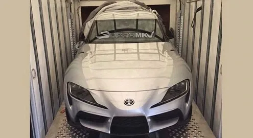 Новую Toyota Supra рассекретили досрочно