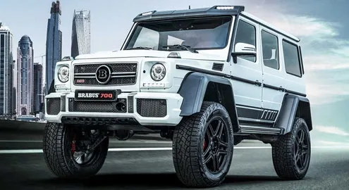 Brabus has prepared an extreme version of the Mercedes-AMG G63 SUV