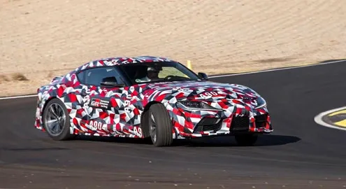 The first example of the new Toyota Supra will be put up for auction