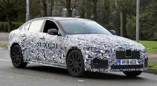 Updated Jaguar XE sedan spotted during testing