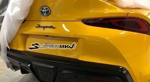Новая Toyota Supra вновь попалась фотошпионам