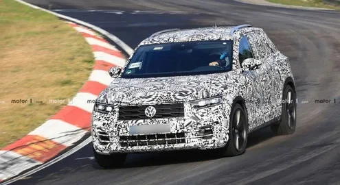 «Заряженный» Volkswagen T-Roc замечен на Нюрбургринге
