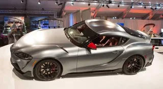 The first example of the new Toyota Supra was sold for 2 million dollars