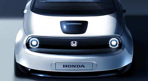 Honda announced the debut of a new electric car