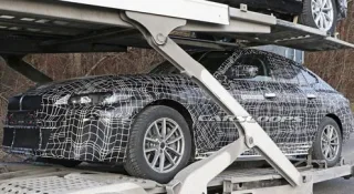 BMW i4 electric car spotted in spy photos
