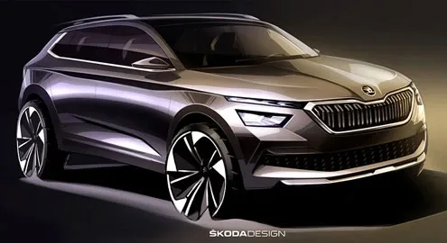 Skoda опубликовала новые тизеры кроссовера Kamiq