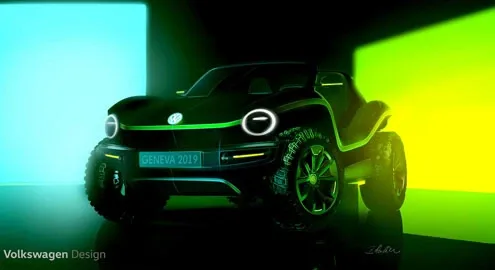 Volkswagen привезет в Женеву электрический багги