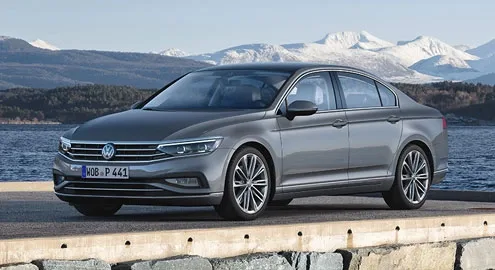 Updated Volkswagen Passat debuted in Hamburg