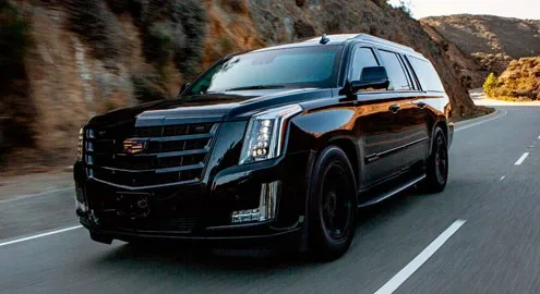Cadillac Escalade turned into a luxury armored vehicle