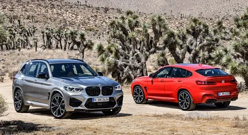 "Charged" BMW X3 M and X4 M crossovers fully declassified
