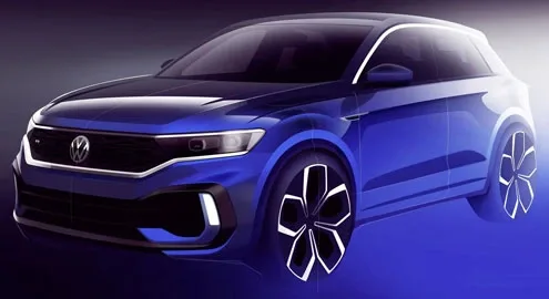 Volkswagen привезет в Женеву «горячую» версию кроссовера T-Roc