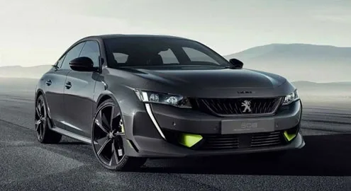 Седан Peugeot 508 превратили в спортивный гибрид