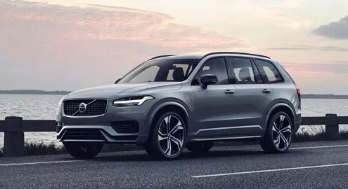 The Volvo XC90 crossover has been slightly updated