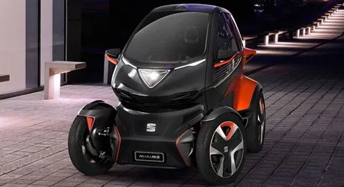 Seat представит в Женеве яркий электрокар Minimo