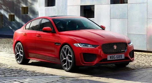Jaguar XE sedan has undergone a restyling