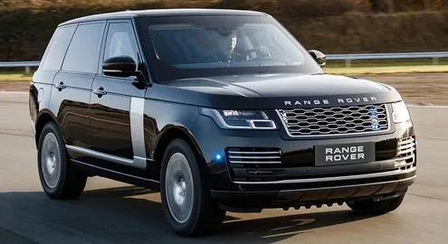 Armored Range Rover Sentinel received a new engine