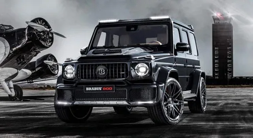 Ателье Brabus подготовило к Женеве 800-сильный Mercedes-Benz G-Class