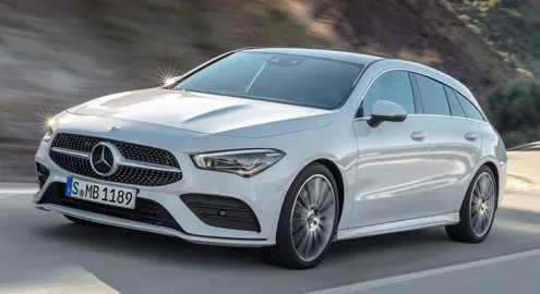 New Mercedes-Benz CLA has acquired a Shooting Brake version