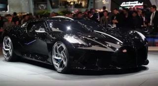 Bugatti La Voiture Noire hypercar turned out to be the most expensive in the world
