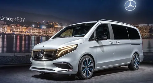 В Женеве дебютировал электрический минивэн Mercedes-Benz EQV