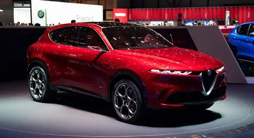 Новый кроссовер Alfa Romeo получил имя Tonale