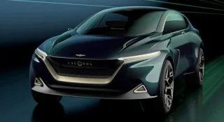 Aston Martin unveiled an electric crossover