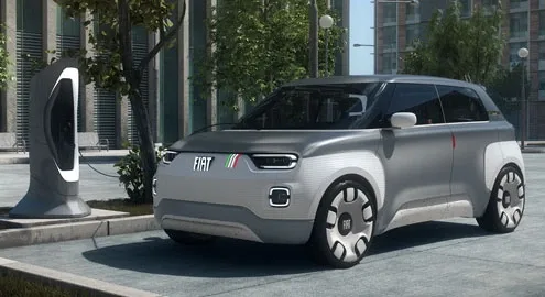 Fiat Centoventi concept hinted at a new electric car