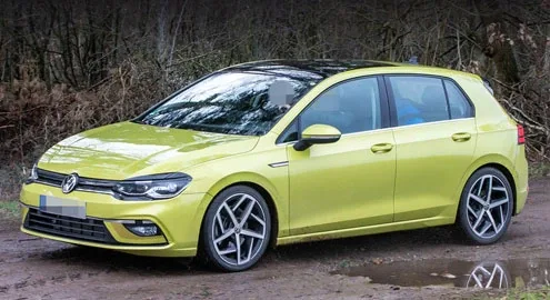 Новый Volkswagen Golf показался без камуфляжа